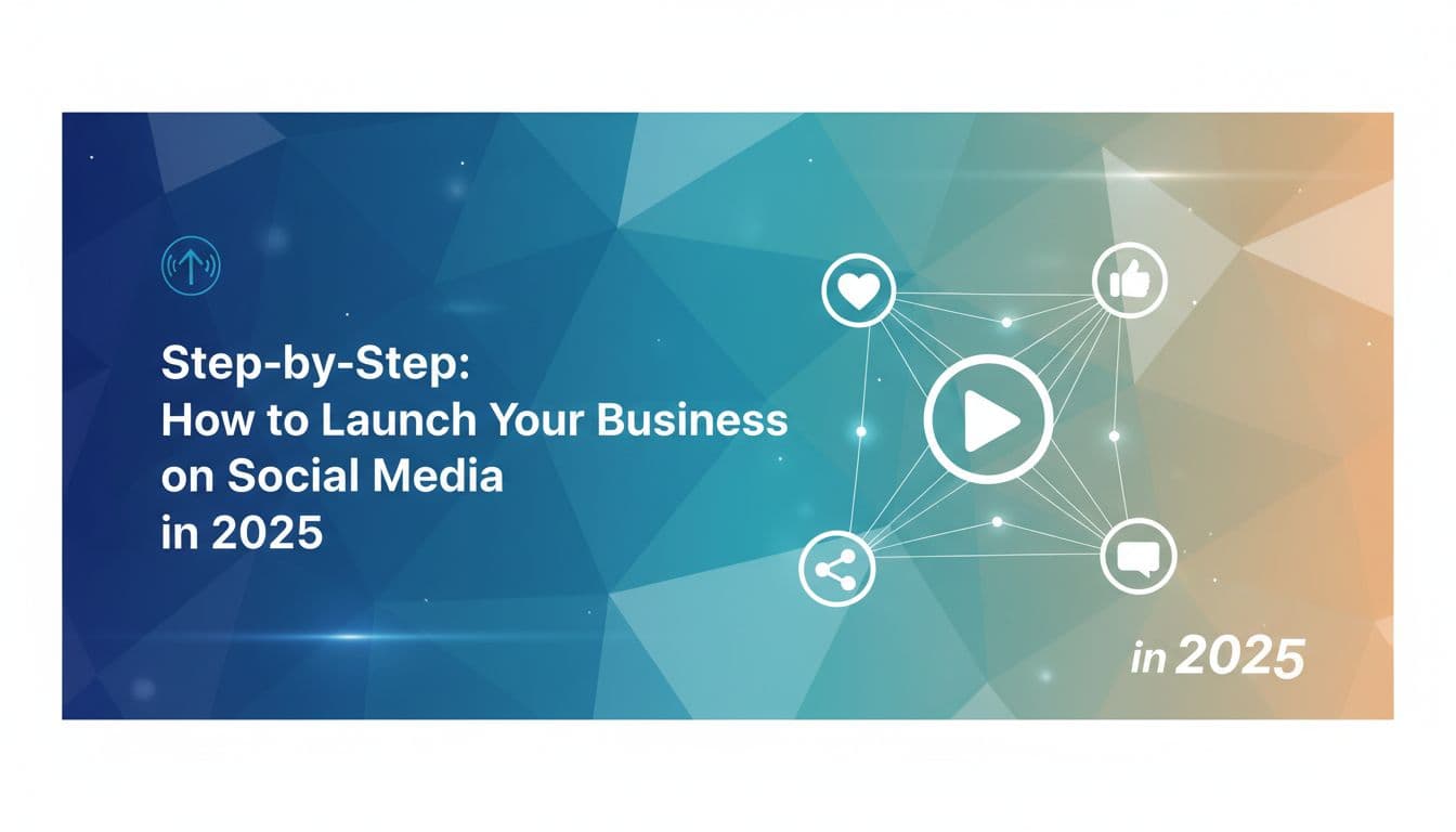 Step-by-Step: How to Launch Your Business on Social Media in 2025