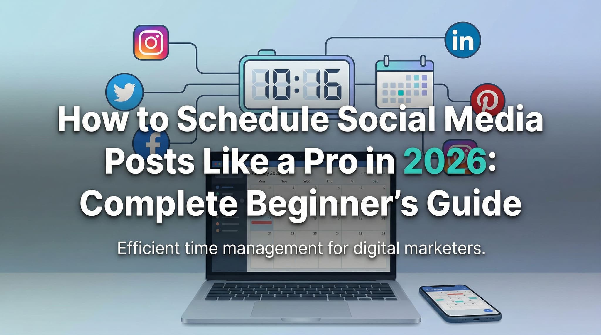 How to Schedule Social Media Posts Like a Pro in 2026: Complete Beginner's Guide
