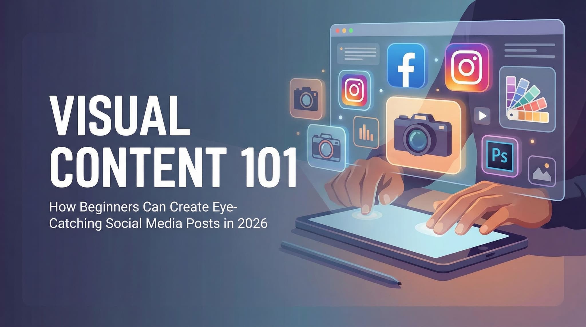 Visual Content 101: How Beginners Can Create Eye-Catching Social Media Posts in 2026