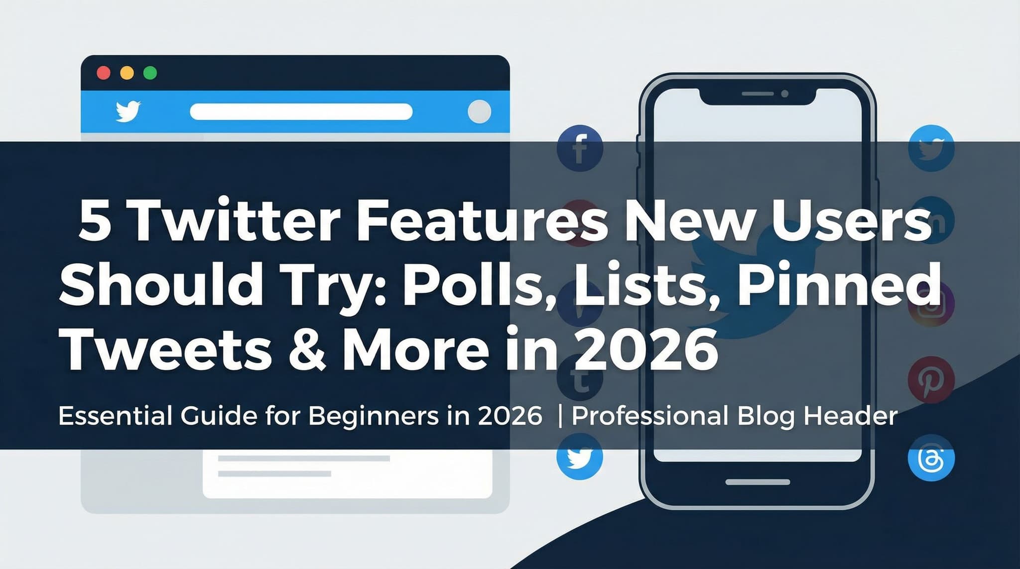 5 Twitter Features New Users Should Try: Polls, Lists, Pinned Tweets & More in 2026