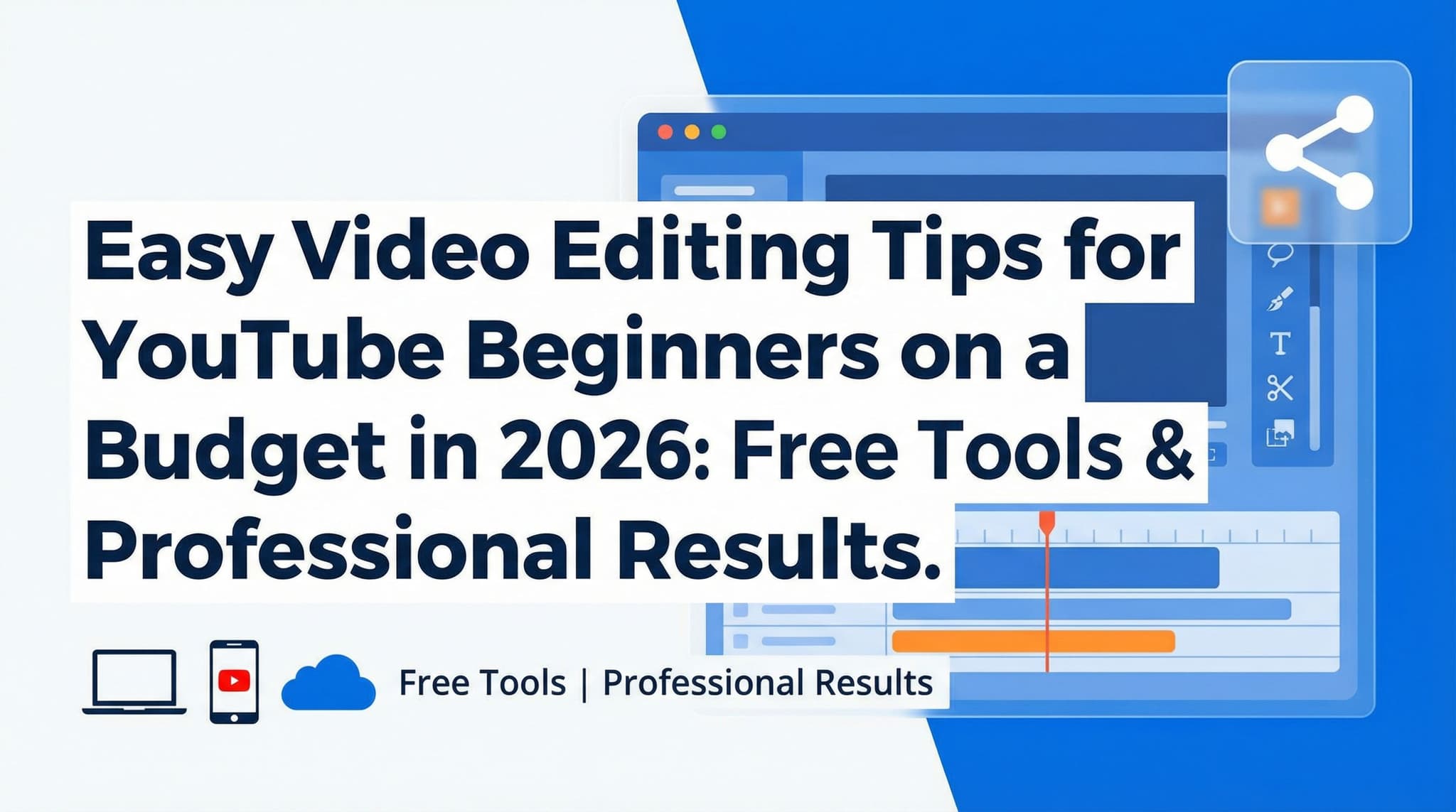 Easy Video Editing Tips for YouTube Beginners on a Budget in 2026: Free Tools & Professional Results