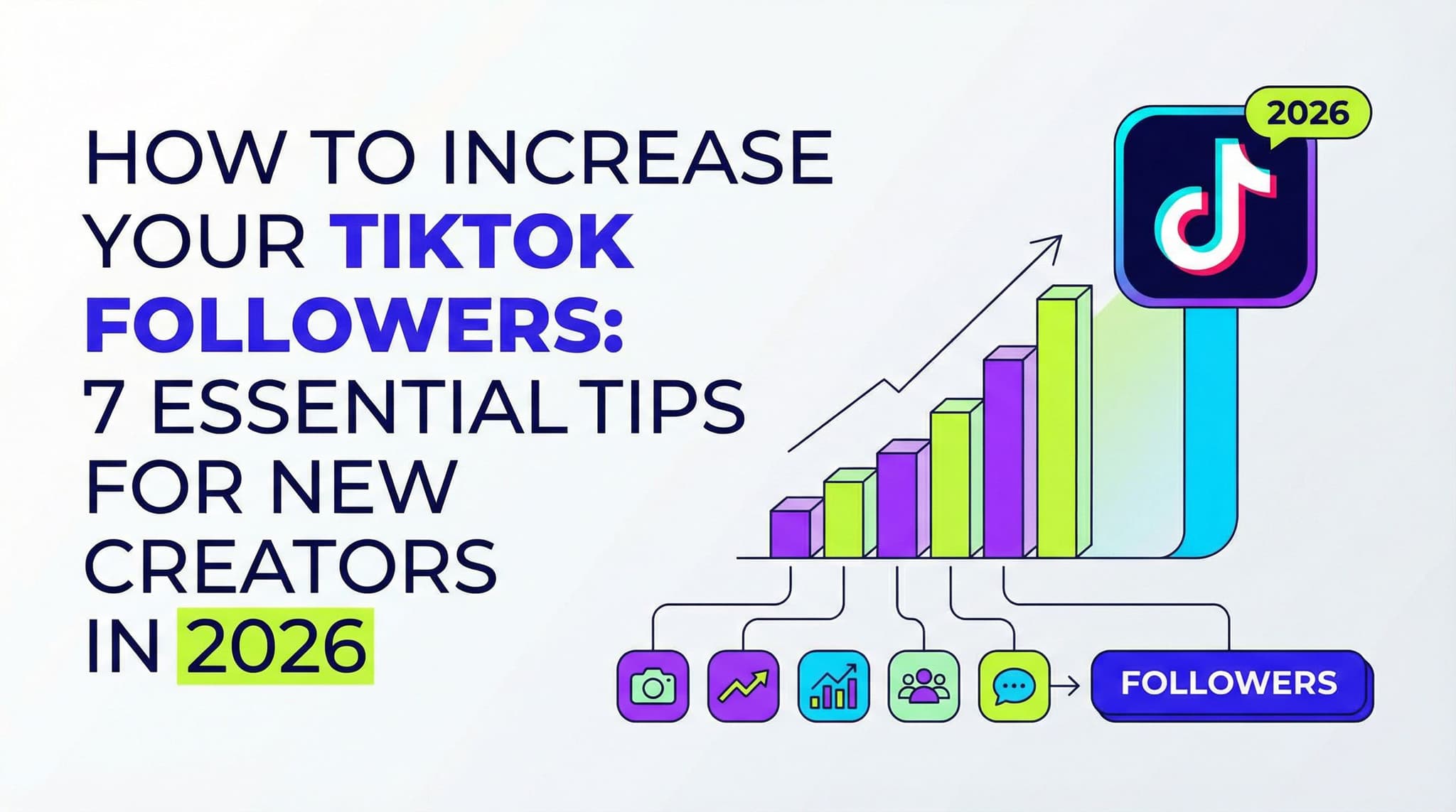 How to Increase Your TikTok Followers: 7 Essential Tips for New Creators in 2026
