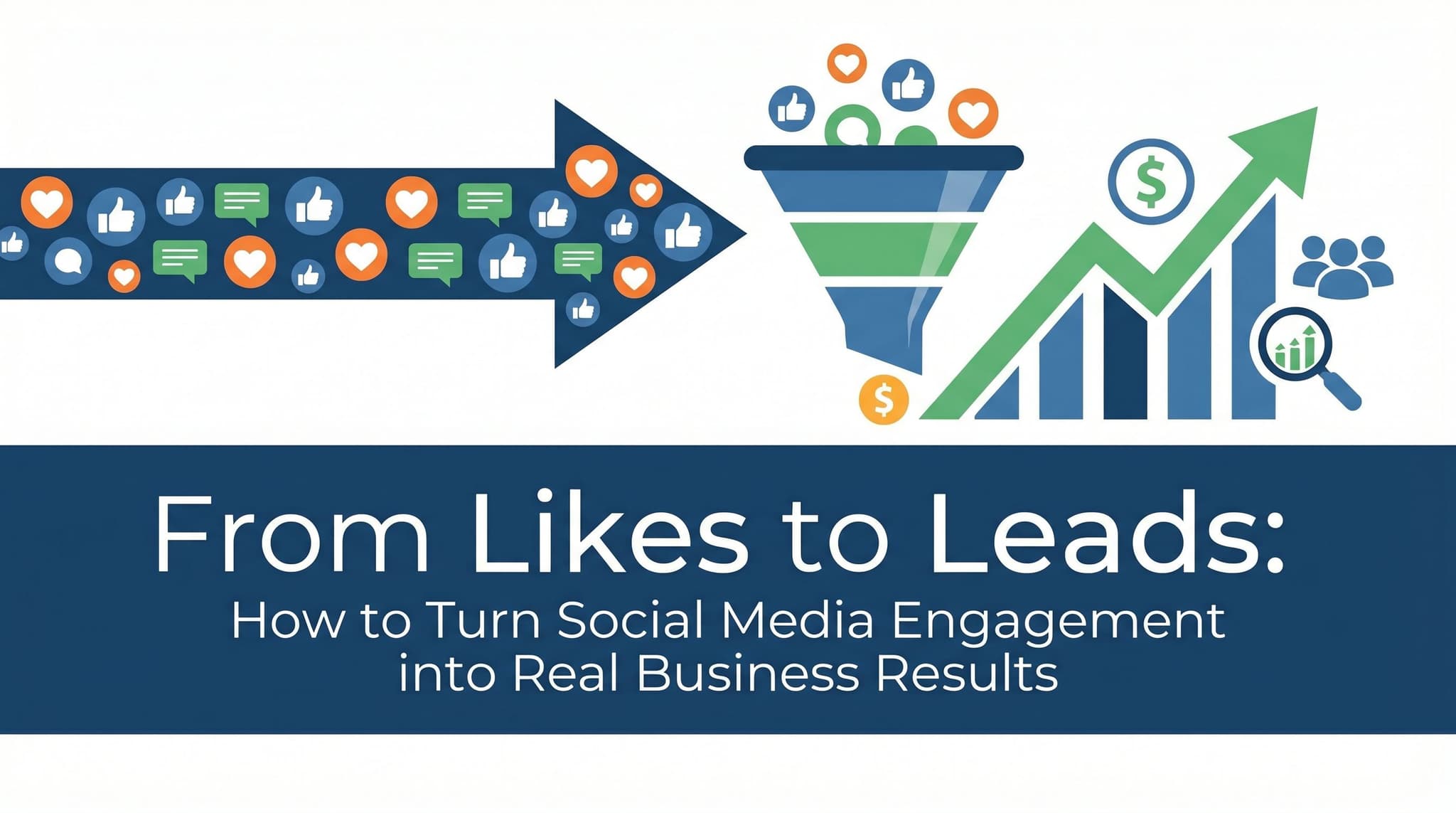 From Likes to Leads: How to Turn Social Media Engagement into Real Business Results