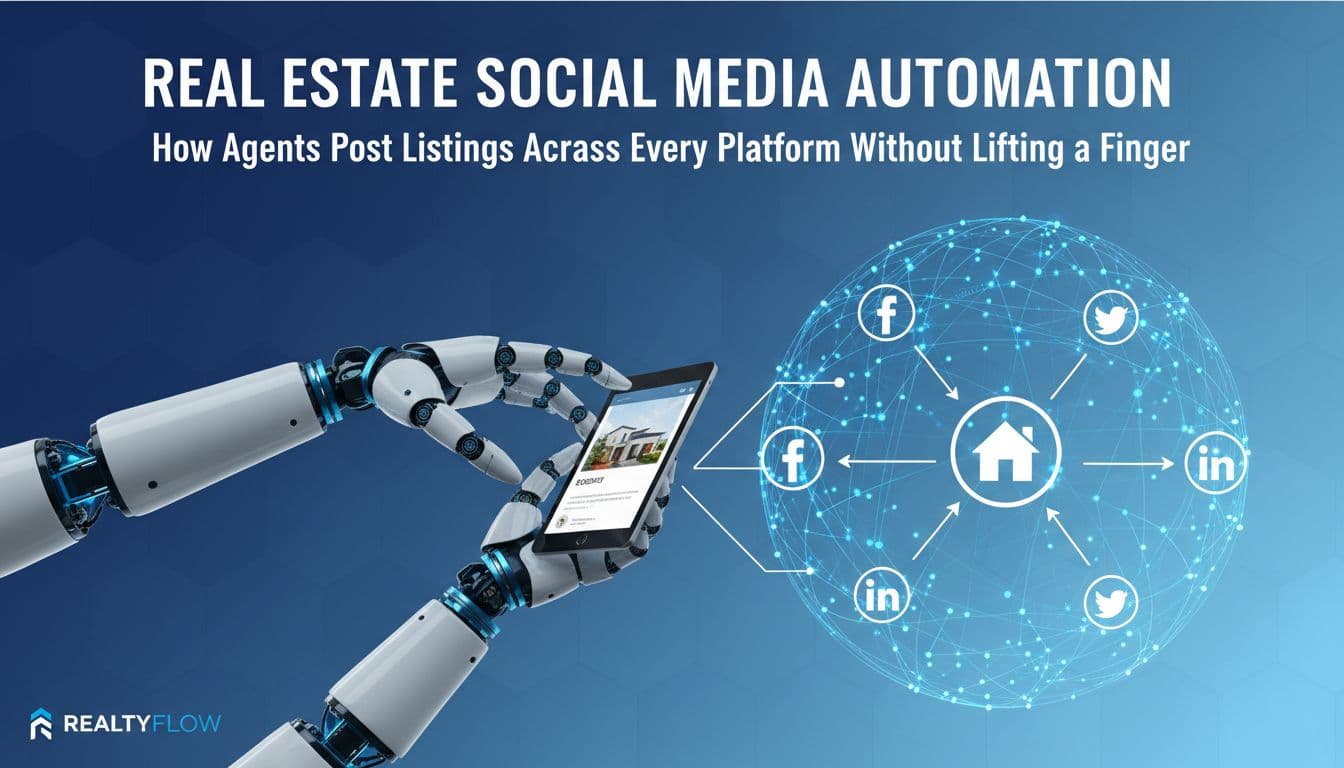 Real Estate Social Media Automation: How Agents Post Listings Across Every Platform Without Lifting a Finger