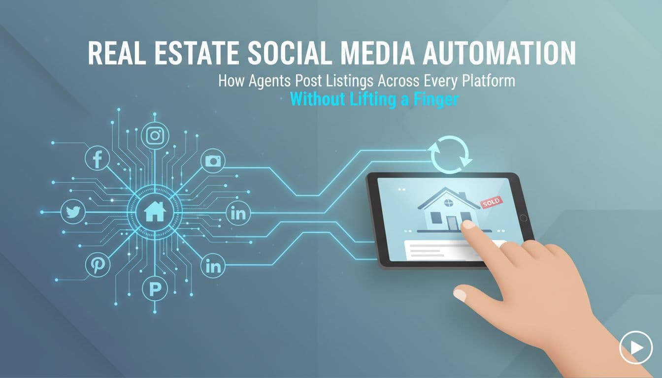 Real Estate Social Media Automation: How Agents Post Listings Across Every Platform Without Lifting a Finger