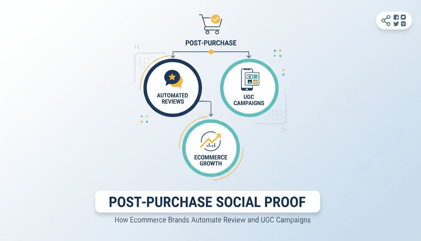 Post-Purchase Social Proof: How Ecommerce Brands Automate Review and UGC Campaigns